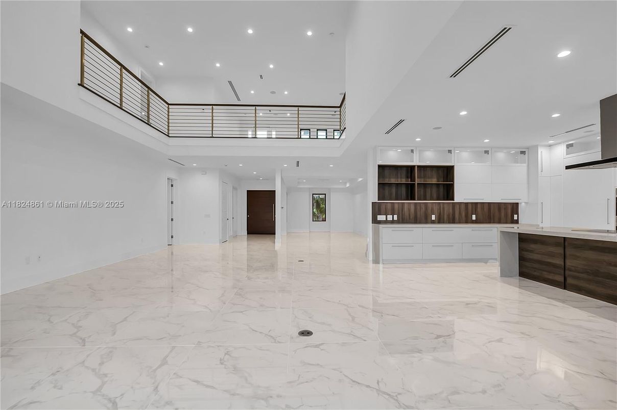 Interior, Kitchen, Marble, Recessed Lighting