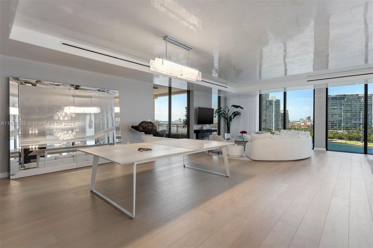 Chandelier, Home Office, Interior, Living room, Pendant Lights, Wood Texture Flooring