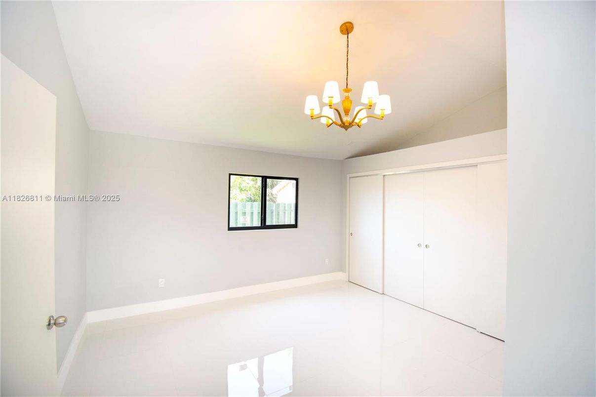 Chandelier, Empty room, Interior