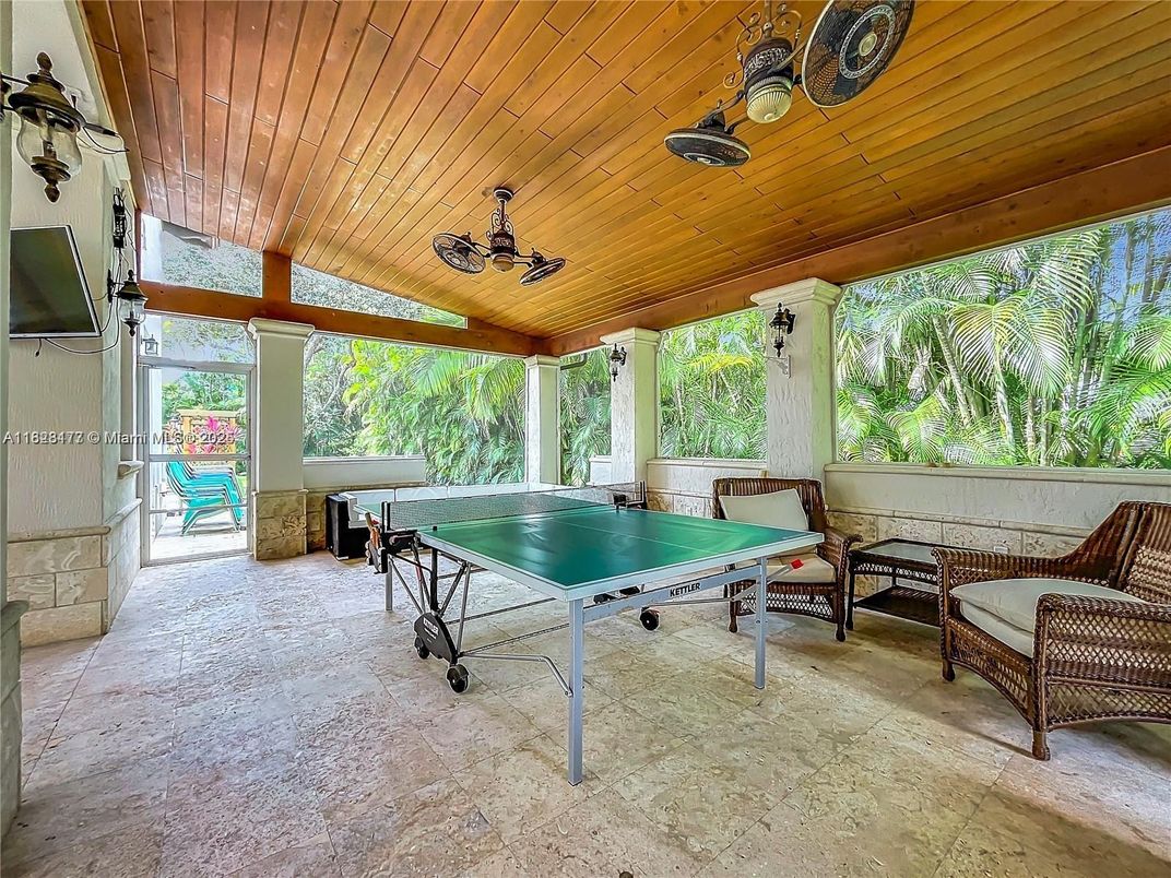 Exterior, Game Room