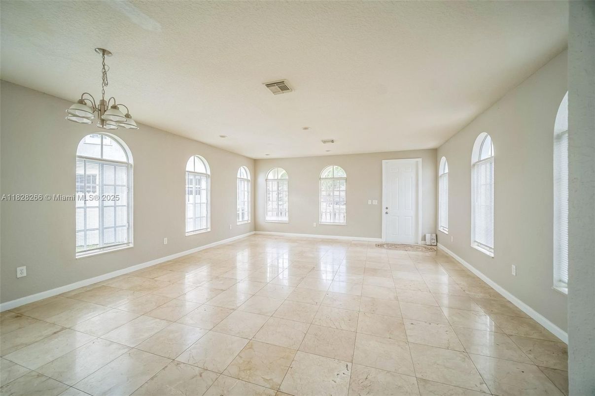 Chandelier, Empty room, Interior, Recessed Lighting