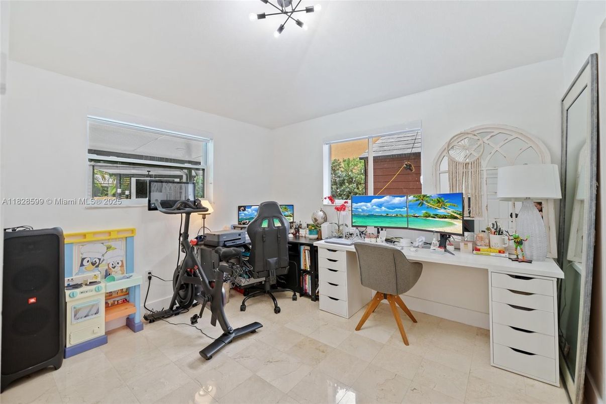 Fitness Equipment, Home Office, Interior