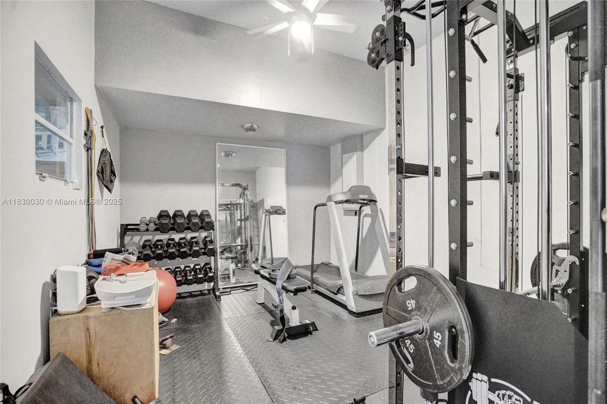 Fitness Equipment, Gym, Interior