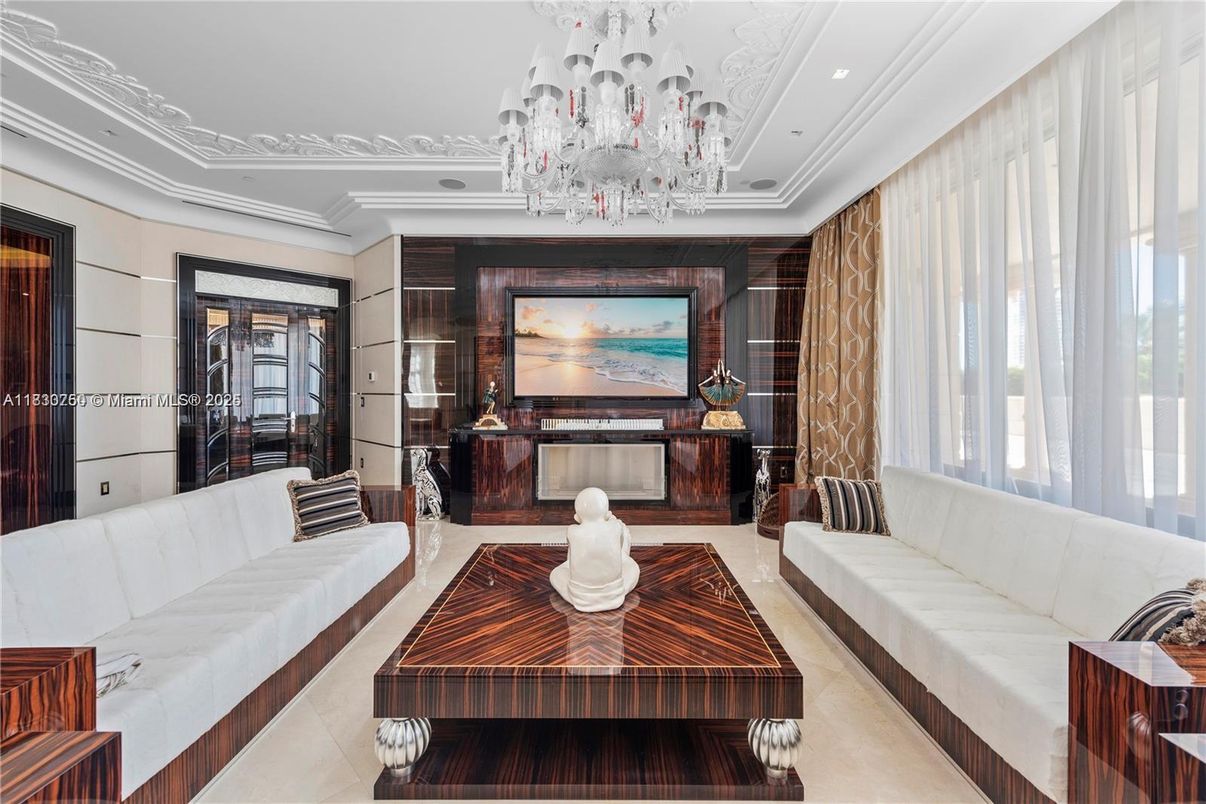Chandelier, Interior, Living room, Recessed Lighting