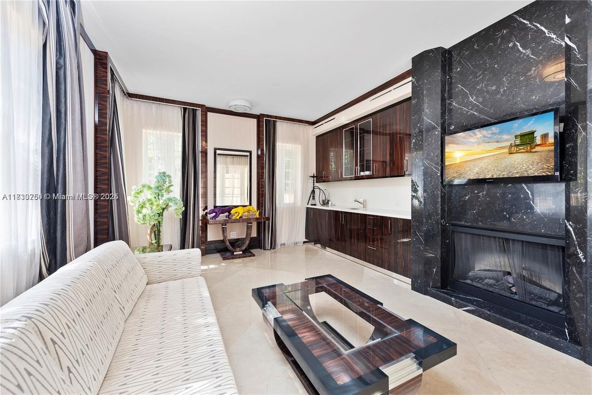Fireplace, Interior, Living room, Marble Walls