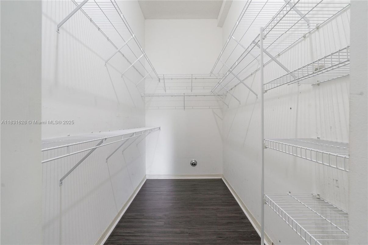 Interior, Walk-in Closets, Wood Texture Flooring