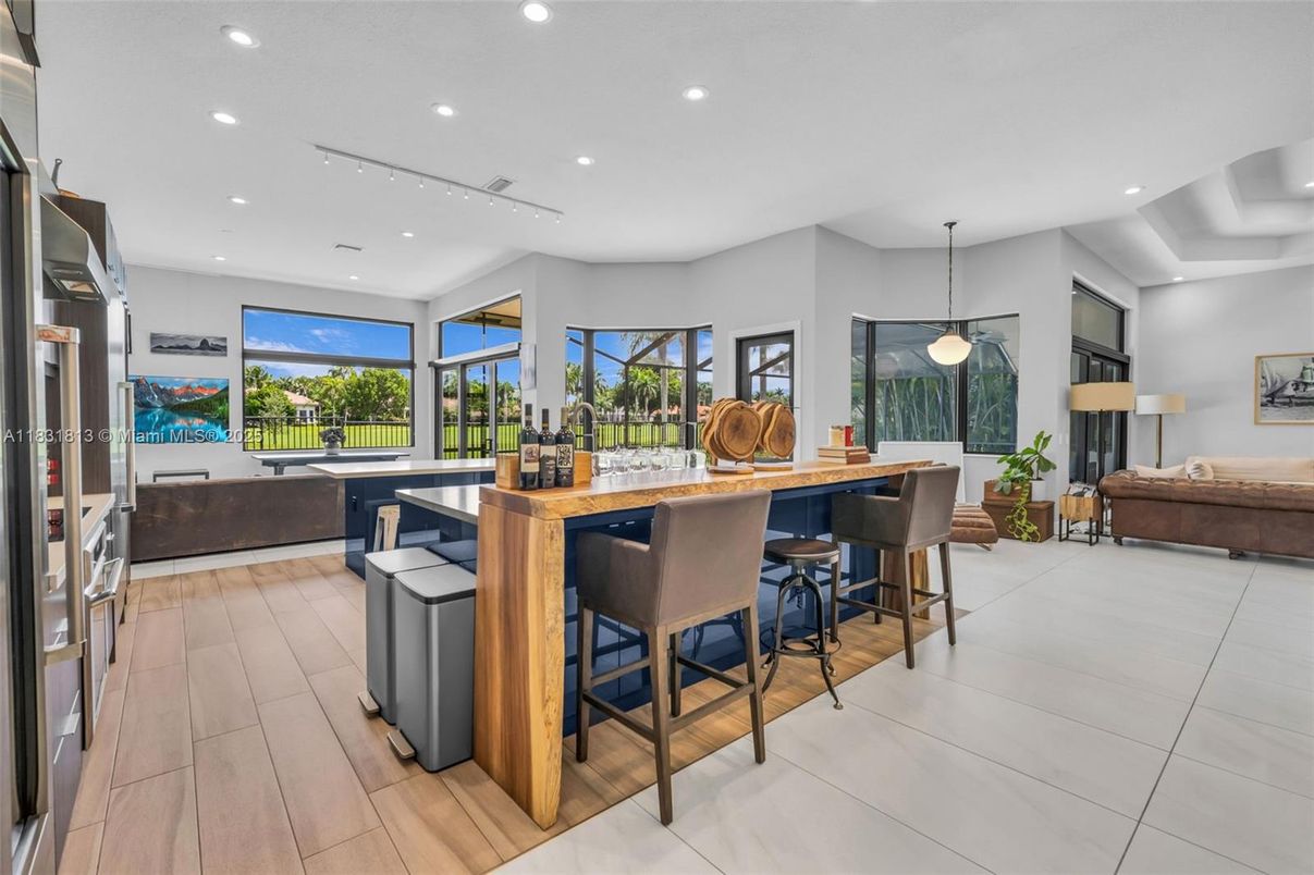 Interior, Kitchen, Pendant Lights, Recessed Lighting