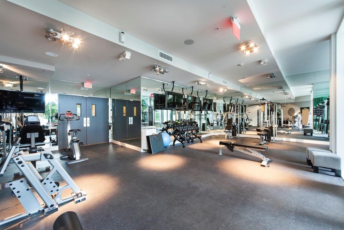 Fitness Equipment, Gym, Interior
