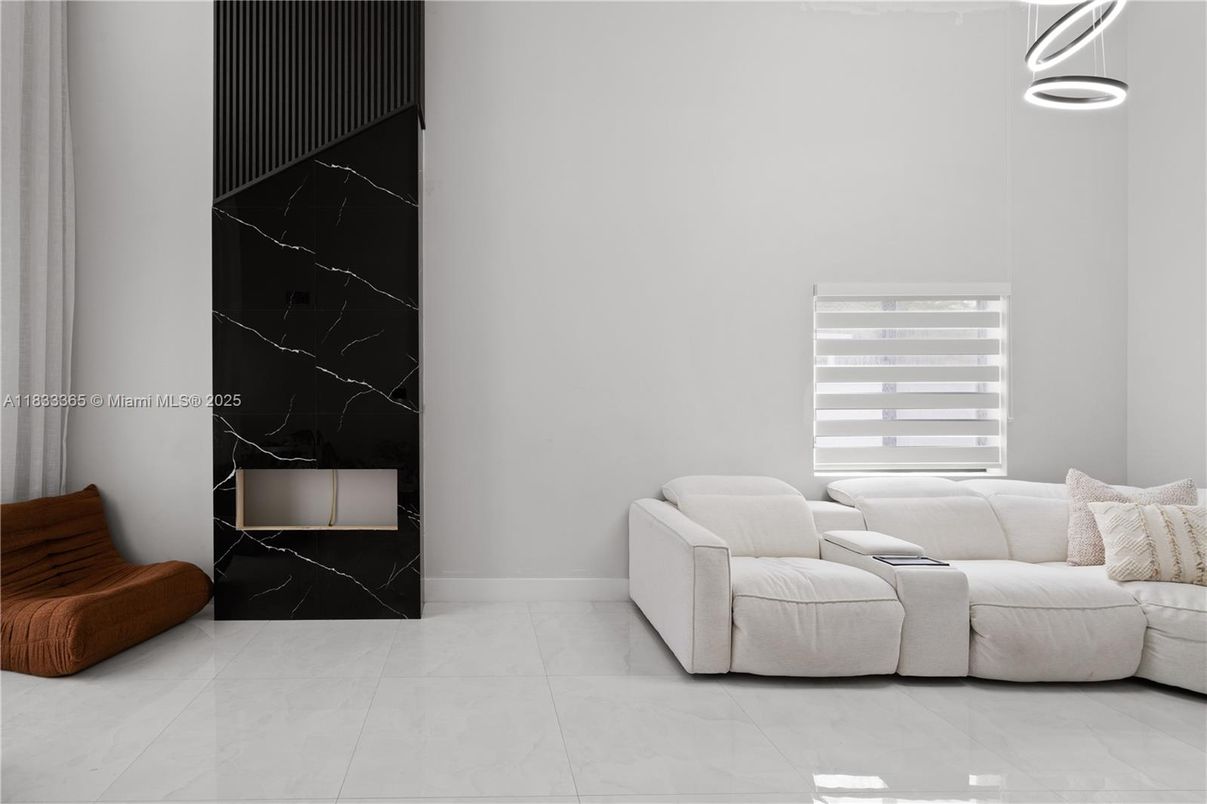 Interior, Living room, Marble Walls