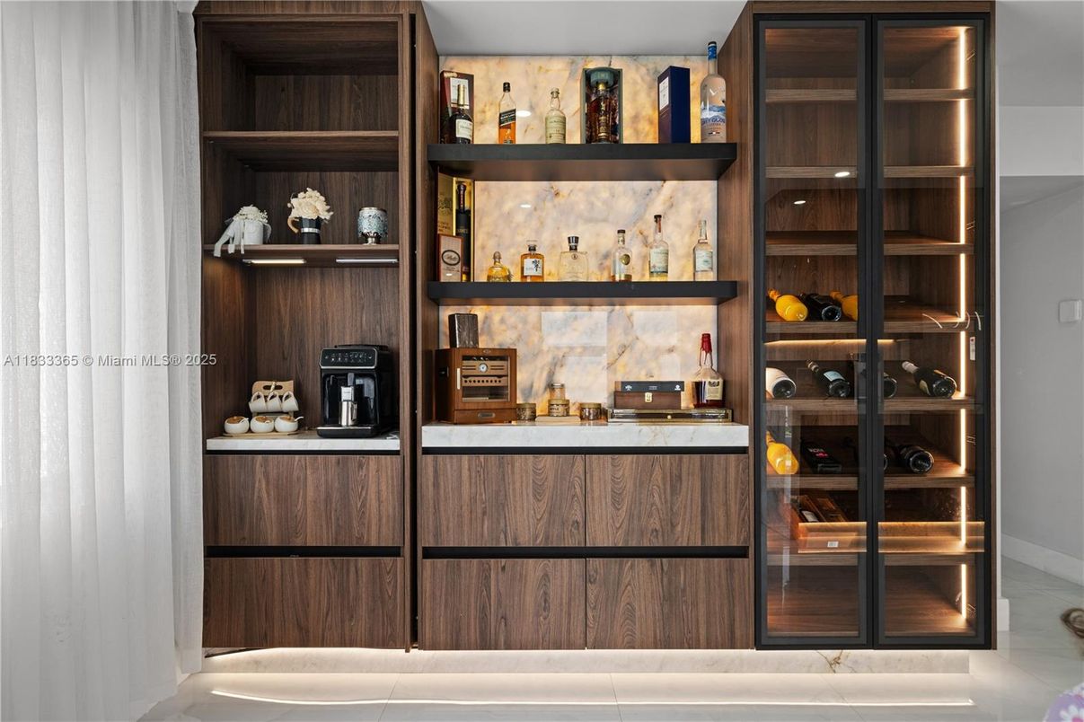 Interior, Wine Storage