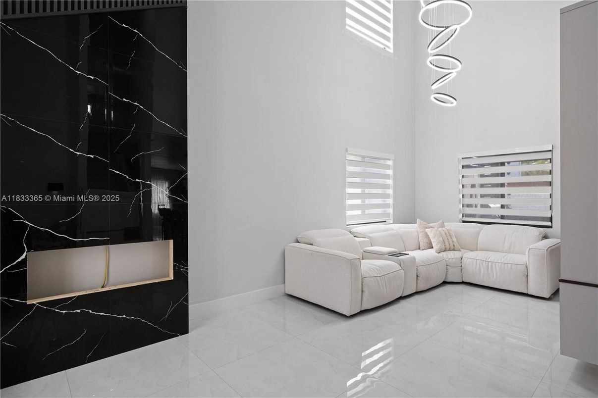 Interior, Living room, Pendant Lights