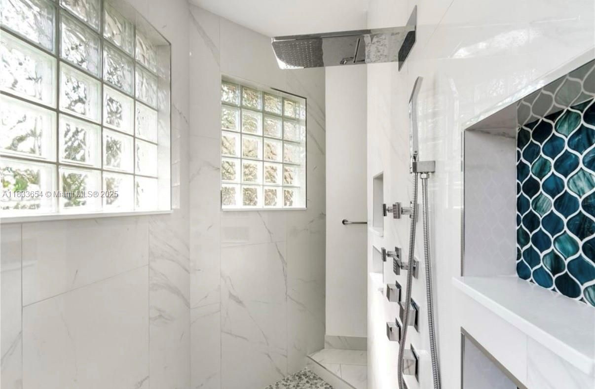 Bathroom, Interior, Marble Walls