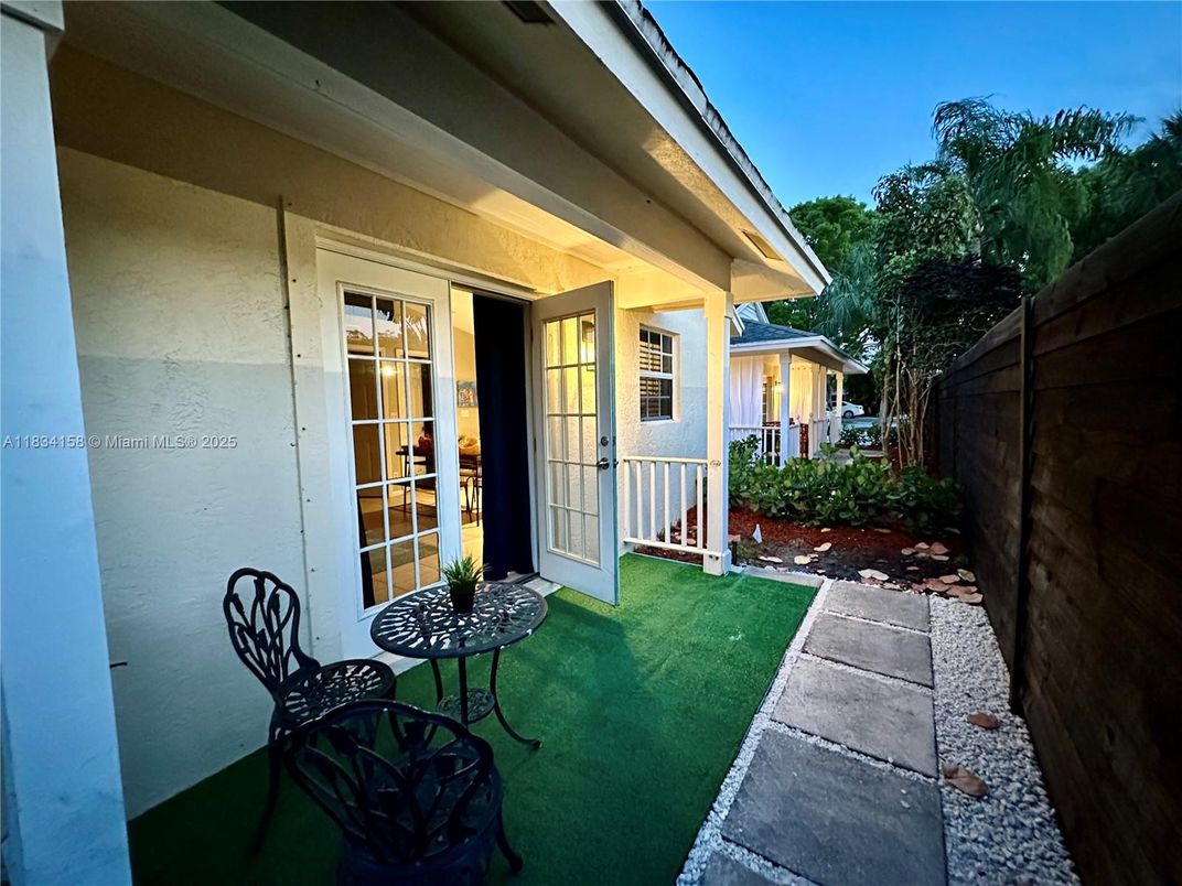 Backyard, Exterior
