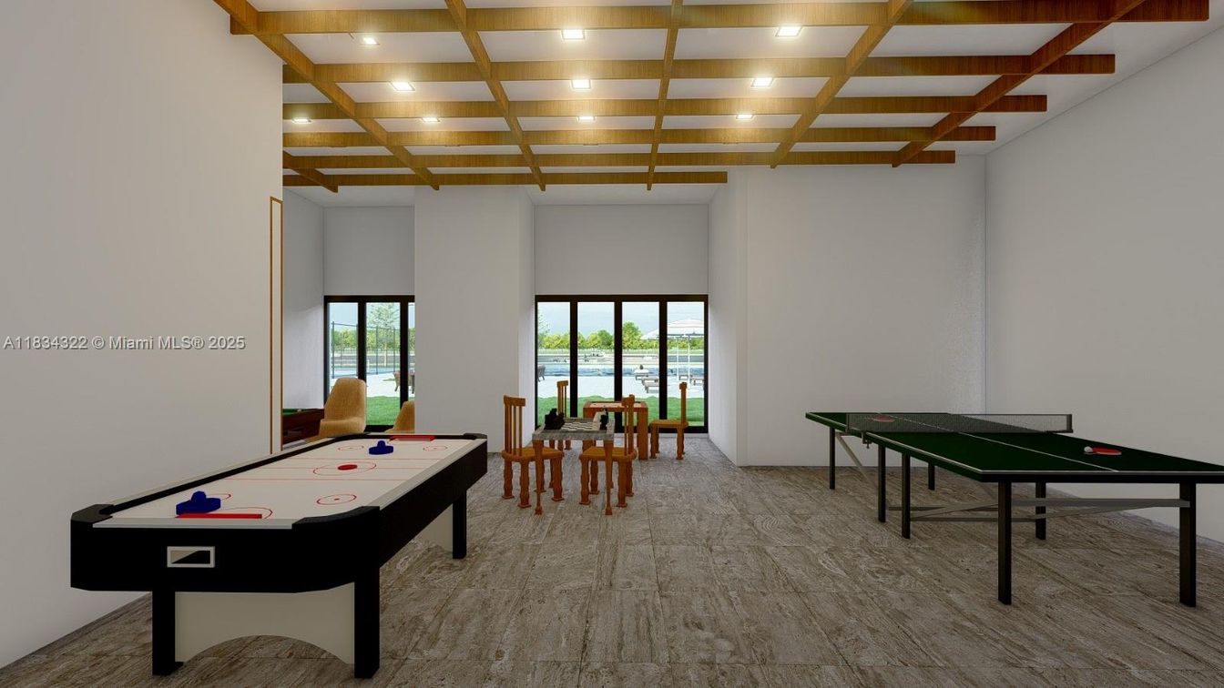 Game Room, Interior, Recessed Lighting, Water