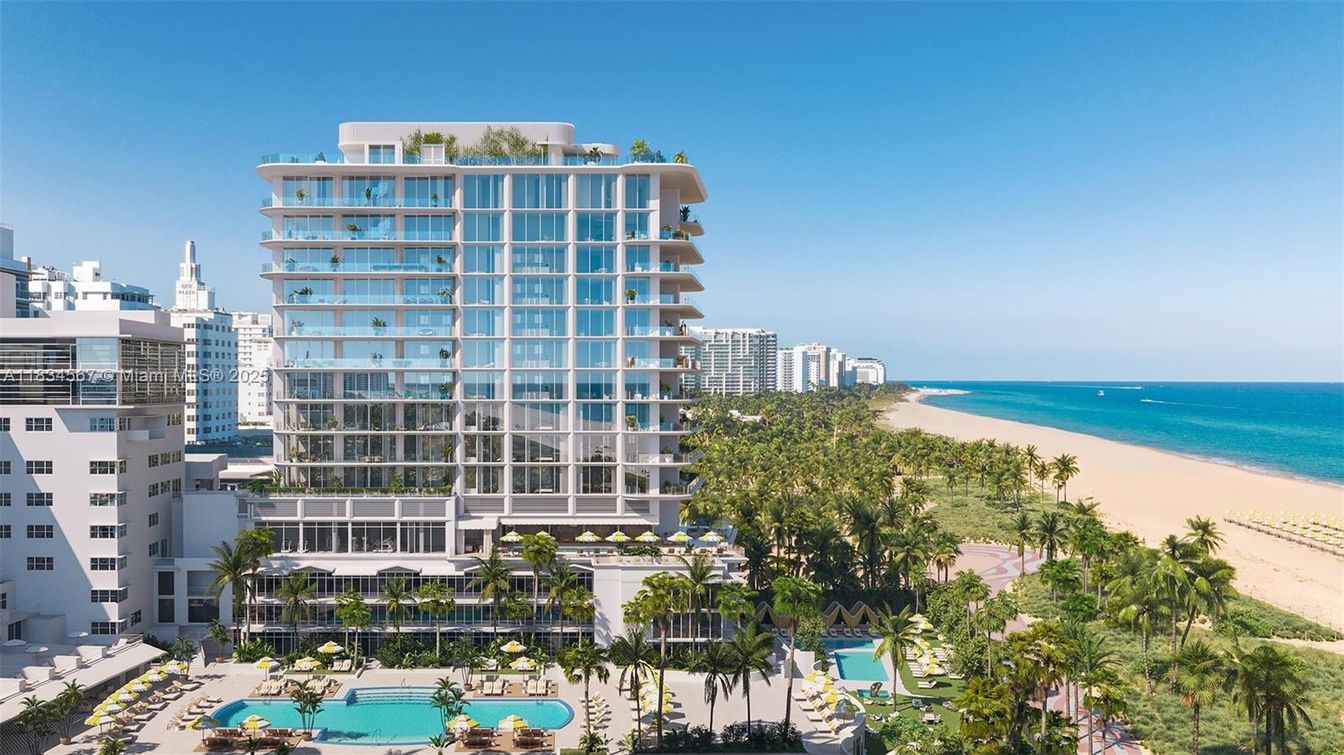 Exterior, Facade, Water, Condo Building