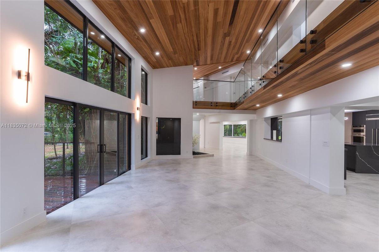 Interior, Recessed Lighting, Wooden Ceilings