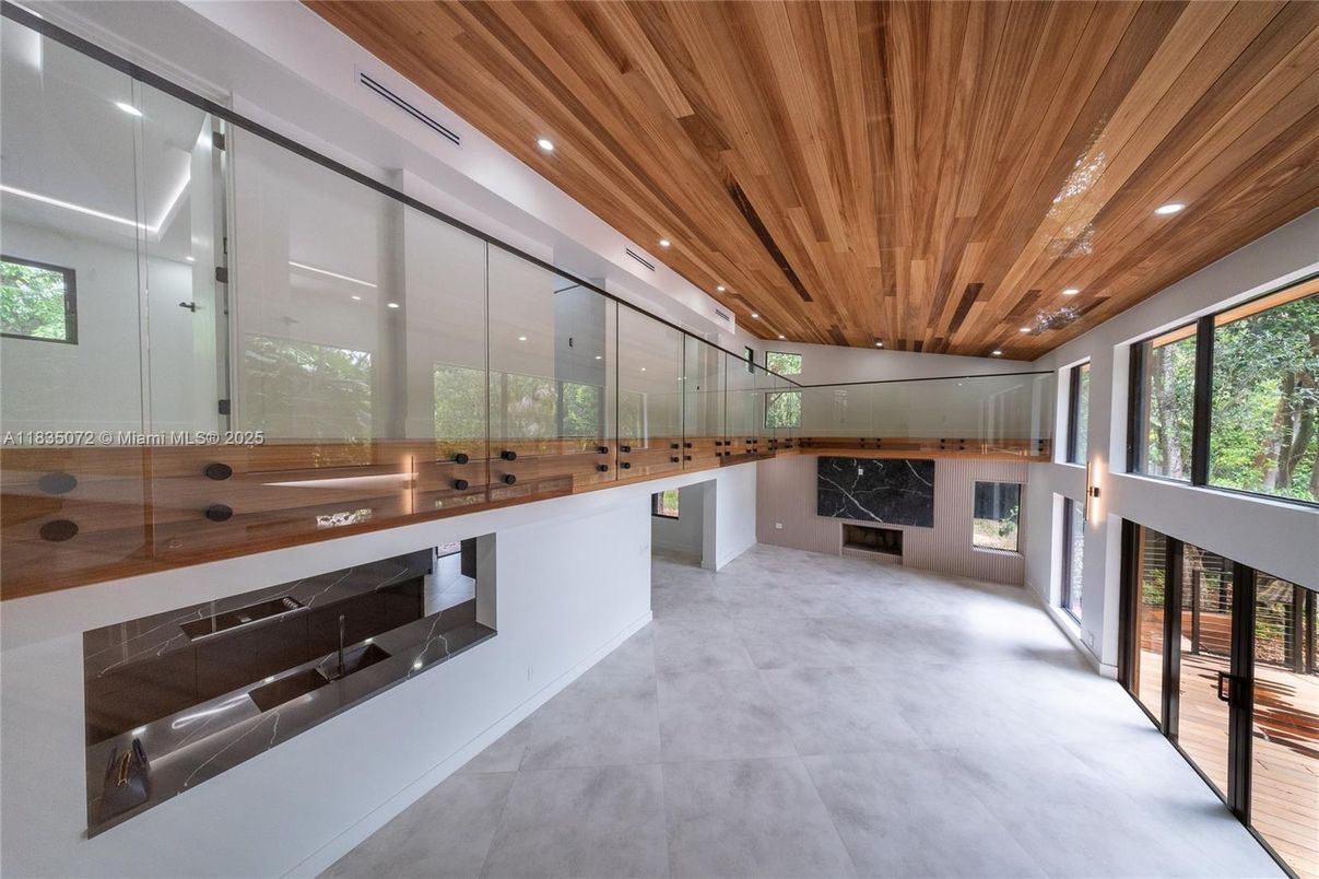 Interior, Recessed Lighting, Wooden Ceilings