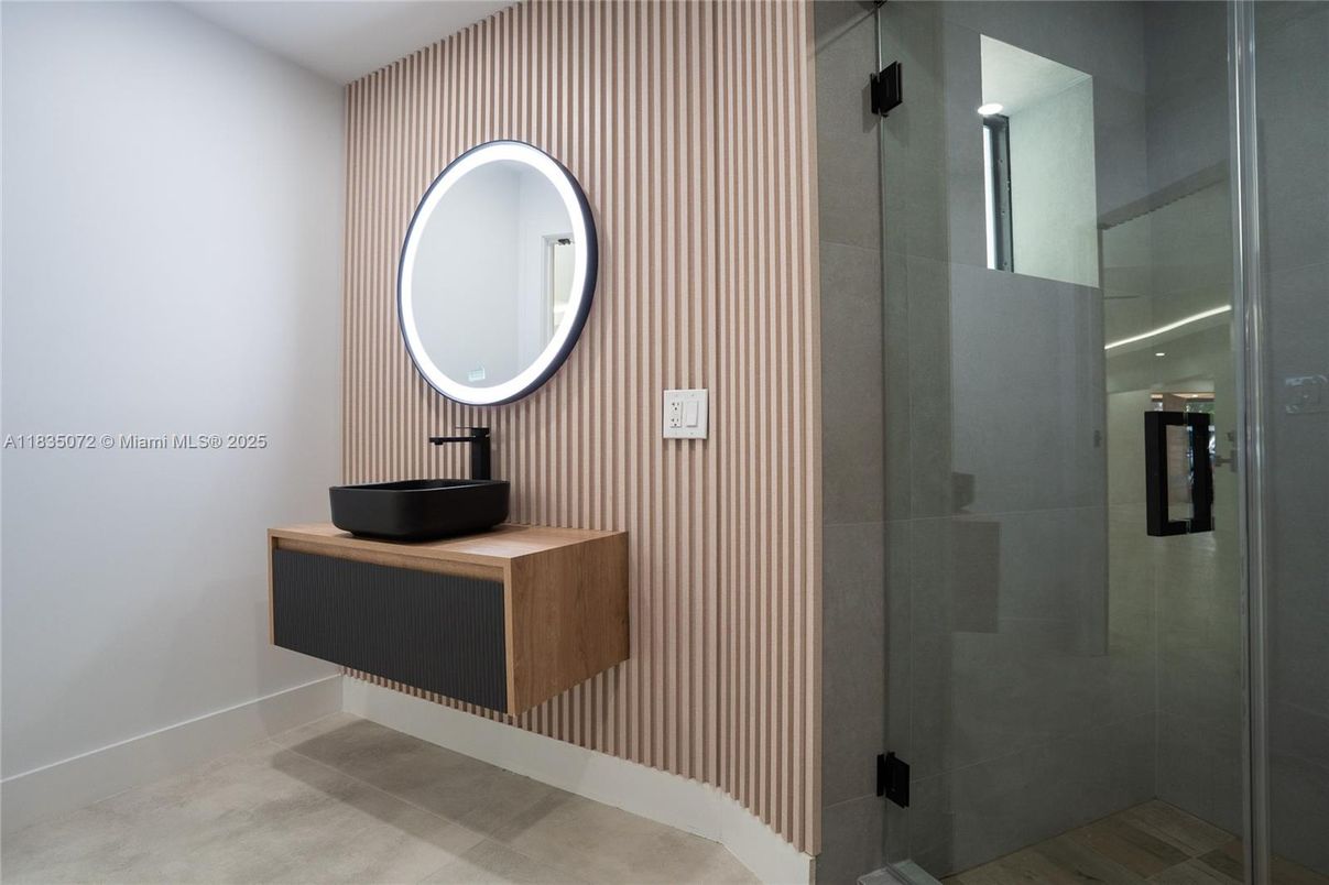 Bathroom, Glass Shower, Interior
