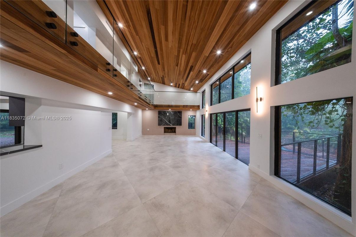 Interior, Recessed Lighting, Wooden Ceilings