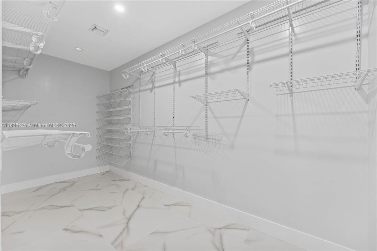 Interior, Marble, Recessed Lighting, Walk-in Closets