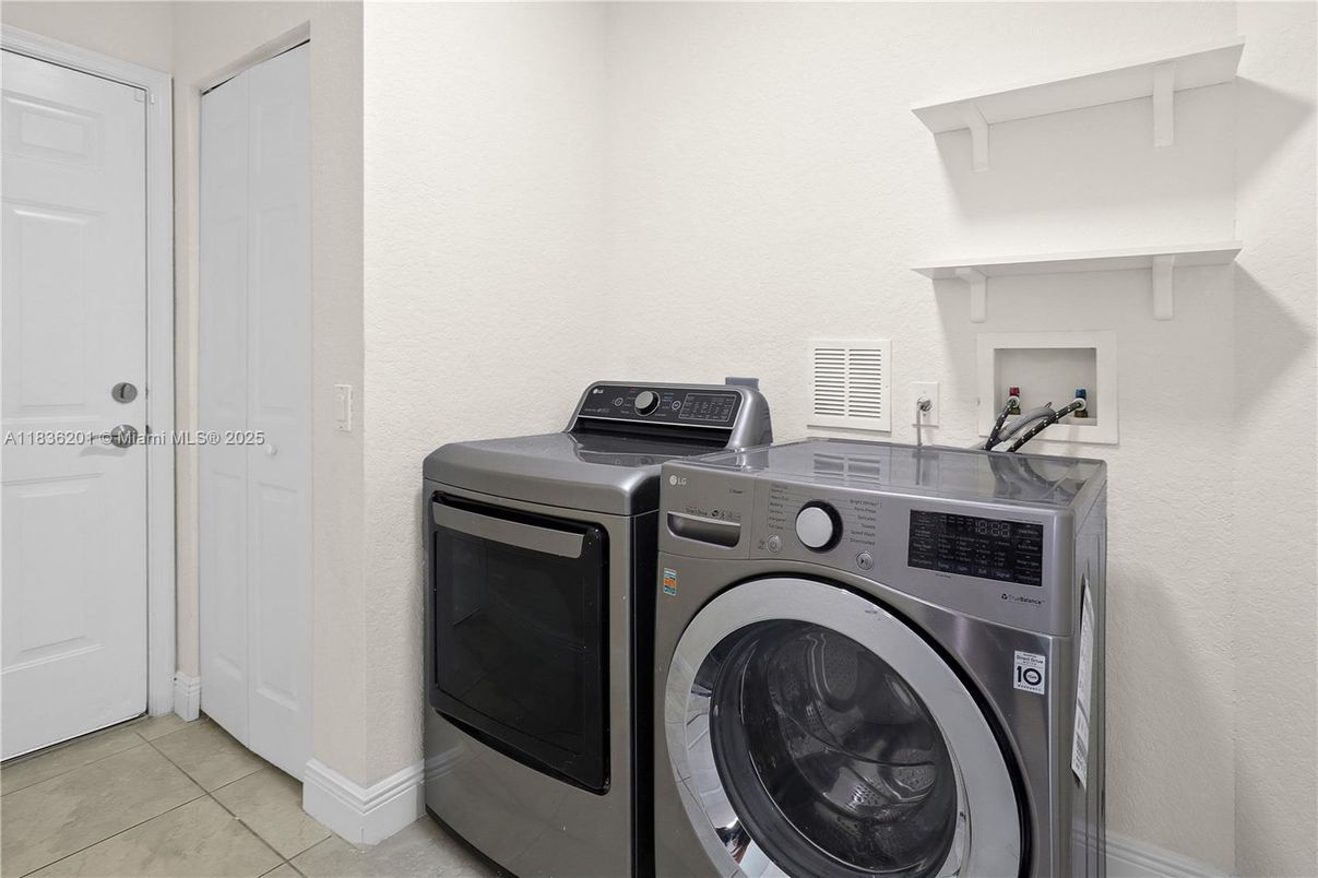Interior, Washer