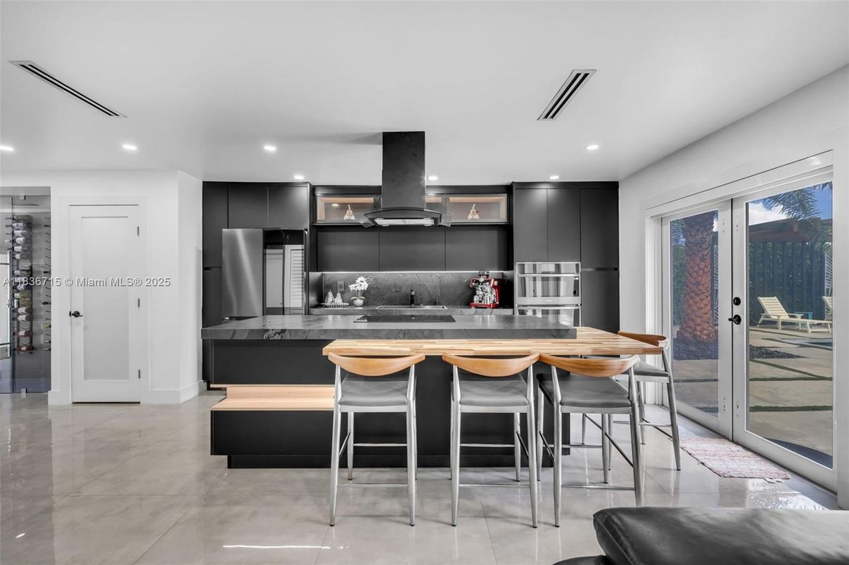 Interior, Kitchen, Recessed Lighting, Stainless Steel Appliances