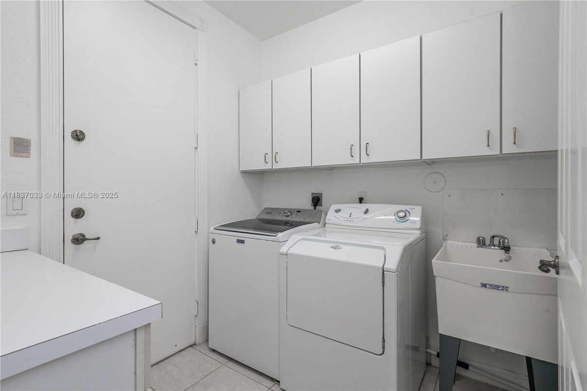 Interior, Washer