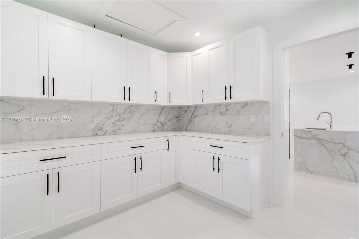 Interior, Marble Walls, Recessed Lighting