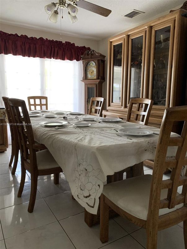 Dining room, Interior