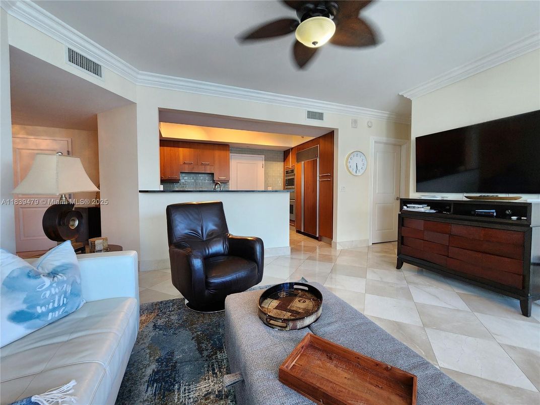 Interior, Kitchen, Living room