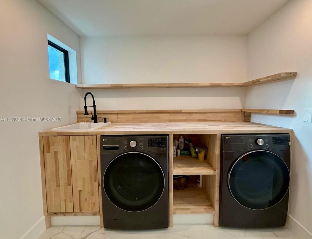 Interior, Marble, Washer
