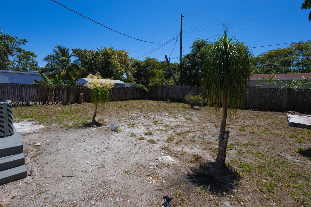 Backyard, Exterior