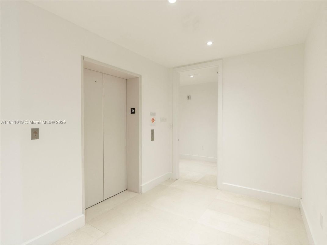 Elevator, Interior, Recessed Lighting
