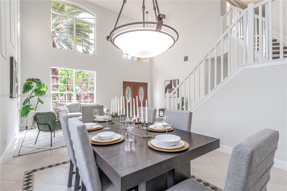 Dining room, Interior