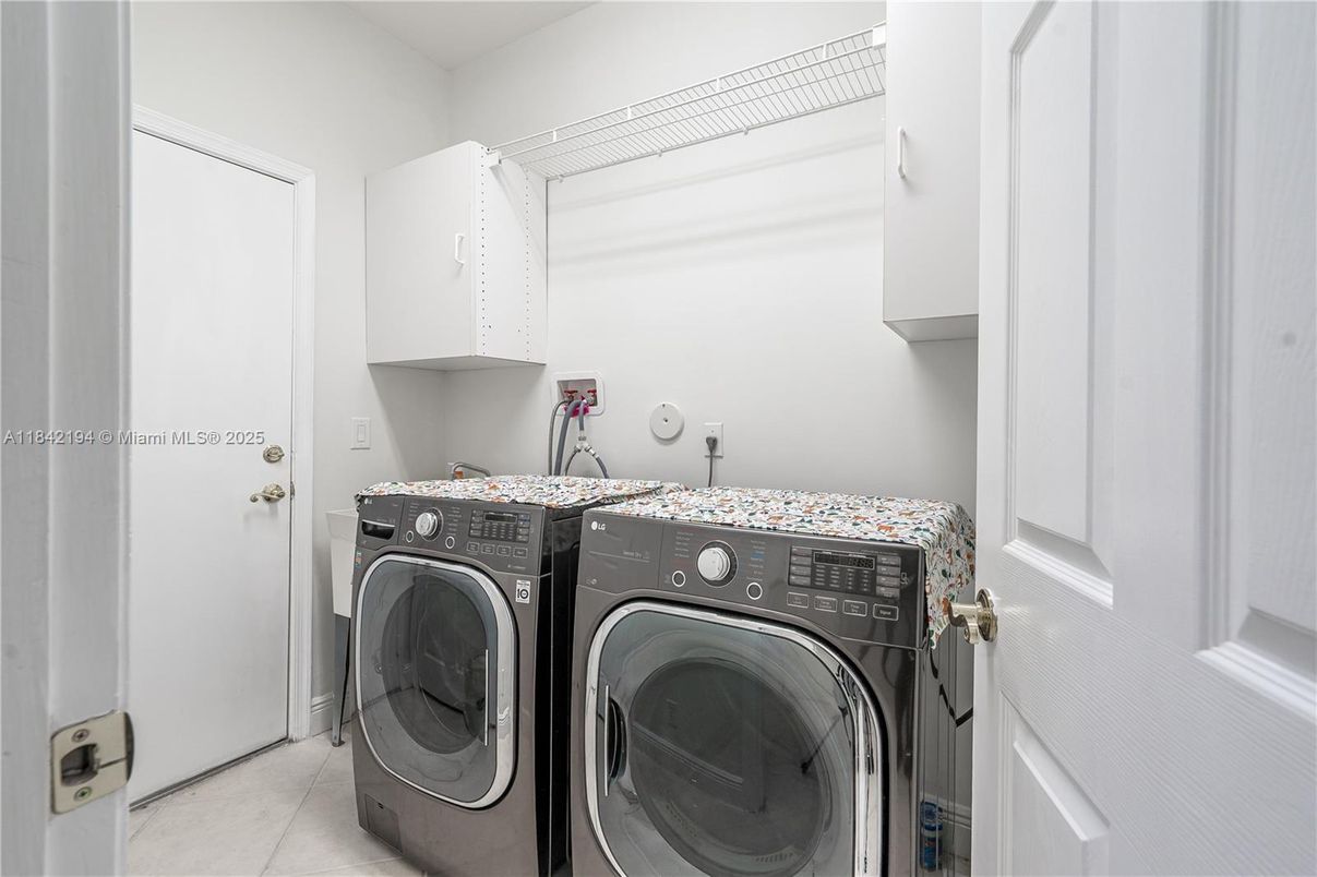 Interior, Washer