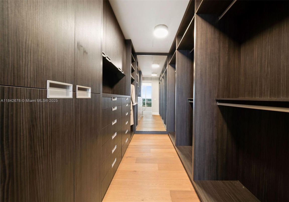 Interior, Walk-in Closets, Wood Texture Flooring