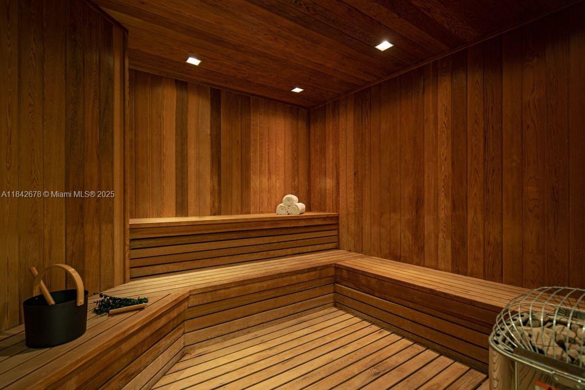 Interior, Recessed Lighting, Sauna Room