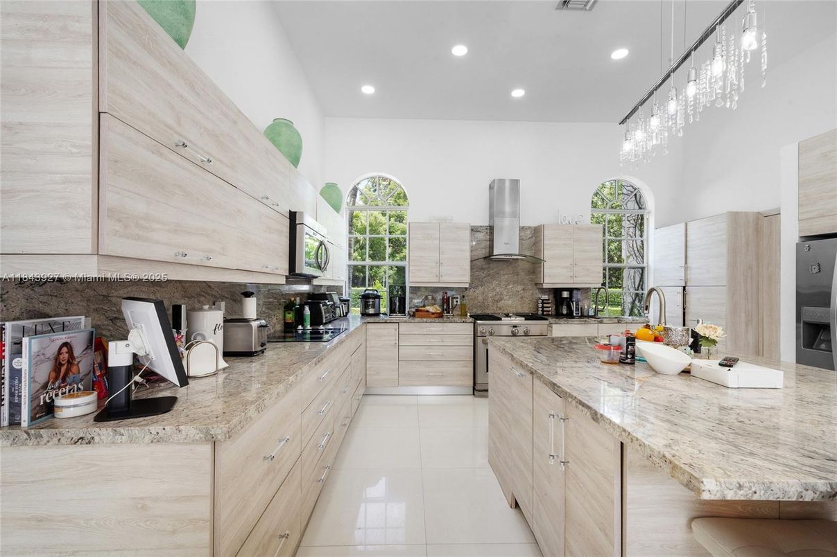Interior, Kitchen, Recessed Lighting, Stainless Steel Appliances