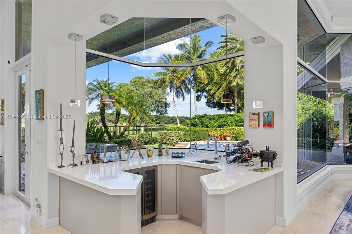 Interior, Kitchen, Pendant Lights, Water