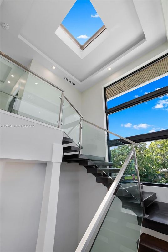 Glass Ceilings, Interior, Recessed Lighting
