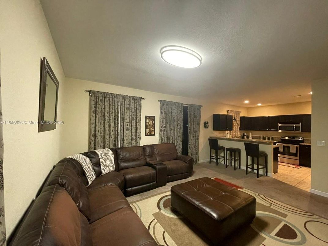 Interior, Kitchen, Living room, Recessed Lighting
