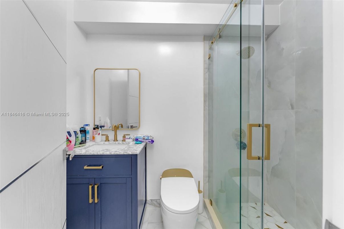 Bathroom, Glass Shower, Interior