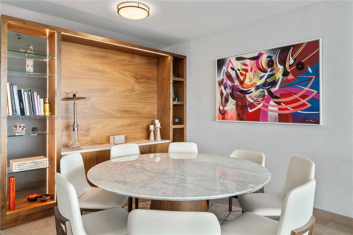 Dining room, Interior, Wood Texture Flooring