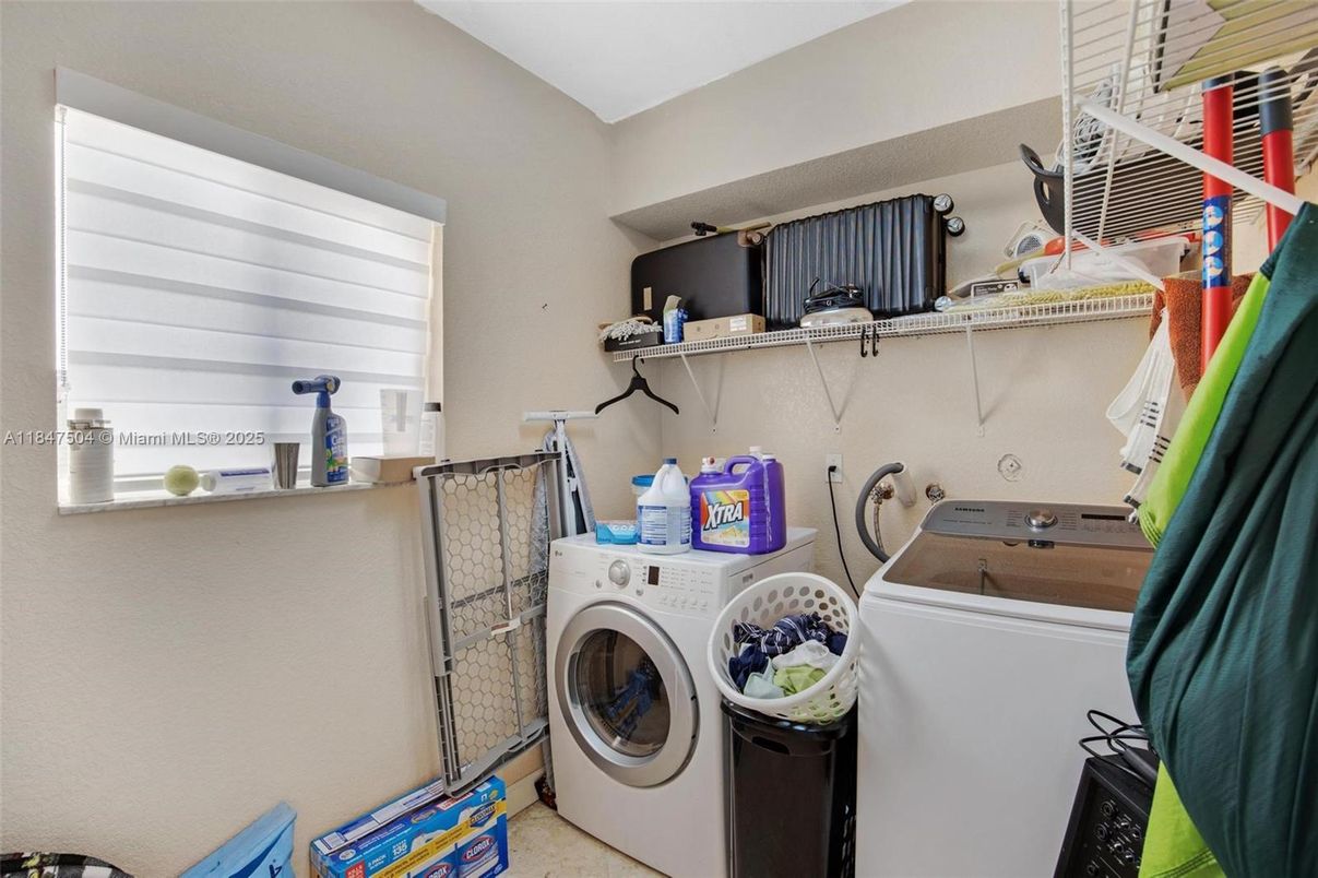 Interior, Washer