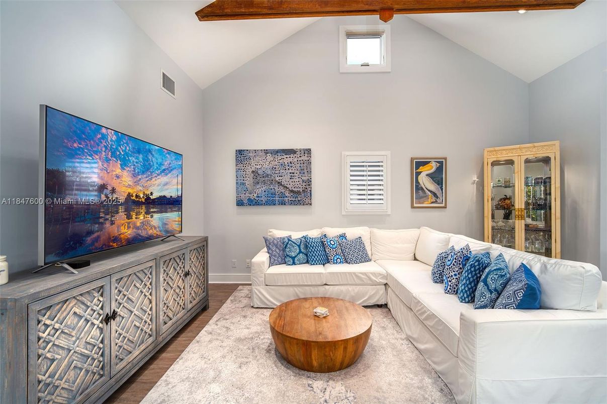 Interior, Living room, Wooden Beams, Wood Texture Flooring