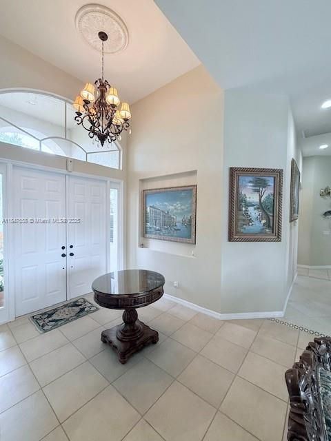 Chandelier, Interior, Recessed Lighting
