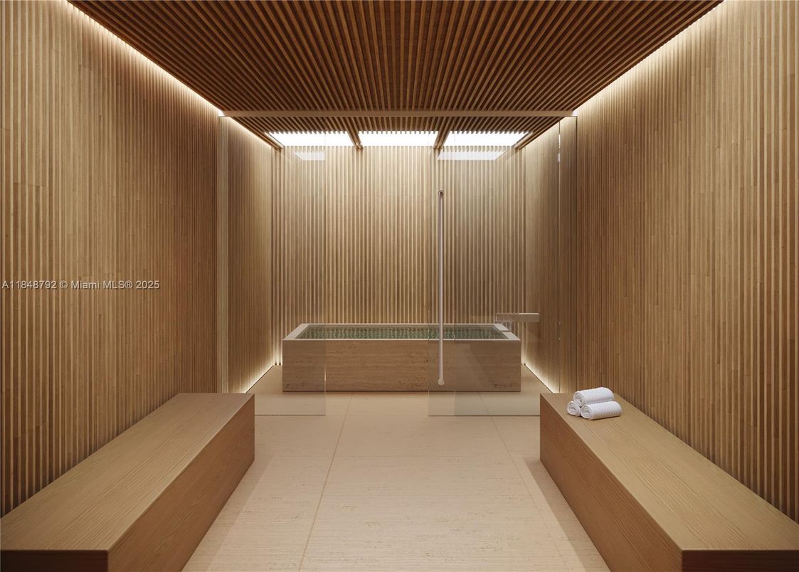 Interior, Sauna Room