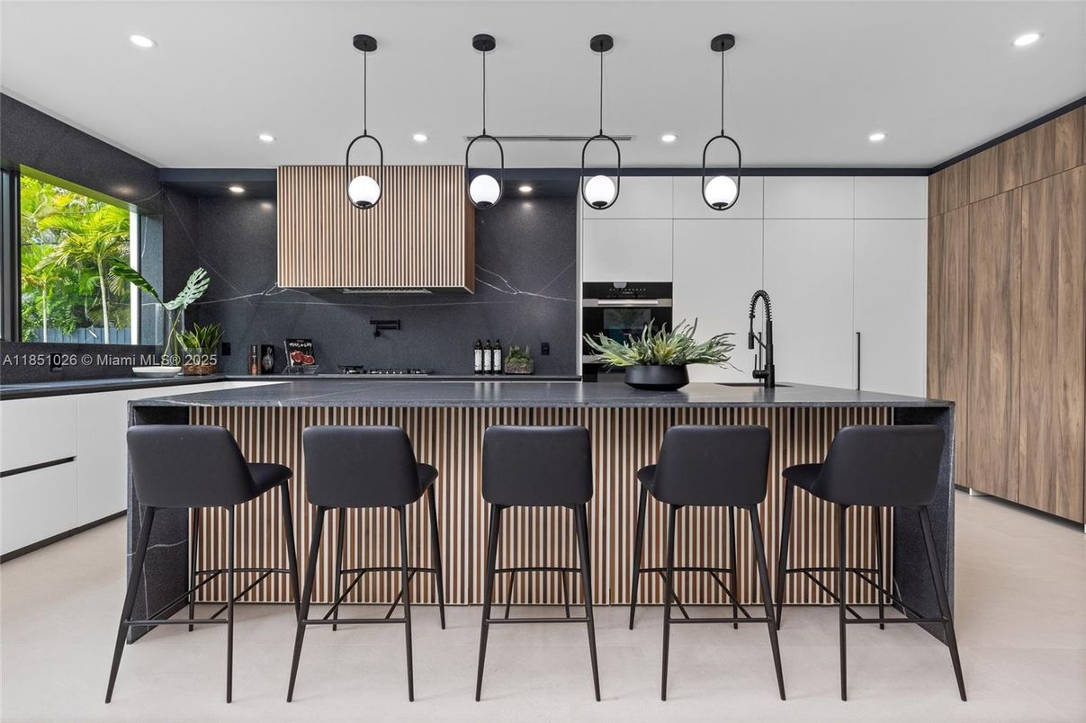Interior, Kitchen, Pendant Lights, Recessed Lighting