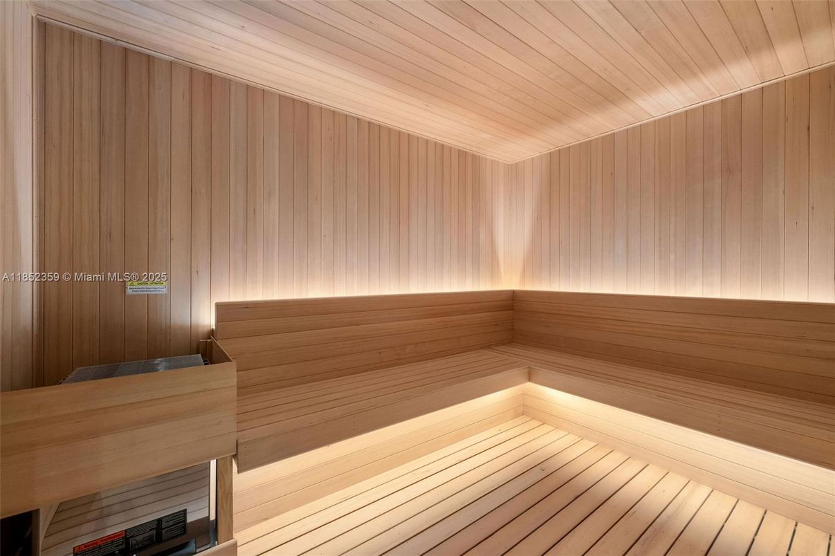 Interior, Sauna Room