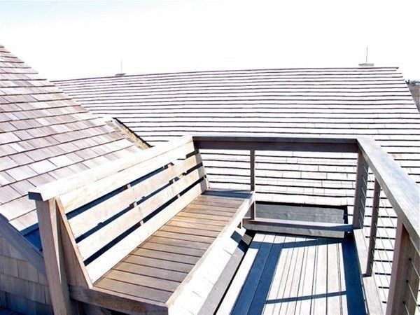 Exterior, Wood Texture Flooring